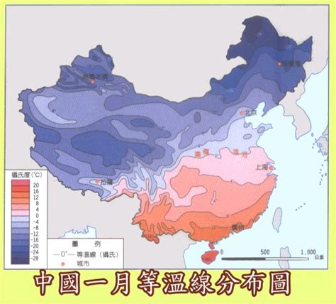 中國冬季季風風向|影響中國氣候的因素